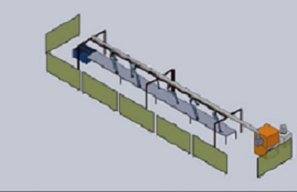 拋光車間除塵設(shè)備（單機(jī)脈沖濾筒除塵器） 